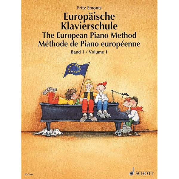 The European Piano Method (German)１～３ The European Piano Method - Volume 1: German/French/English Book